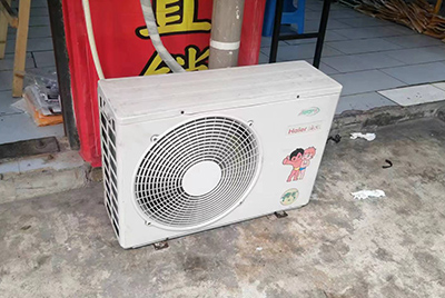 洛川空调突然不制冷只吹自然风怎么办？